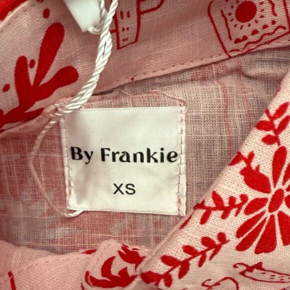 By Frankie Tequila Sunrise Taco & Lime Short Play Set Pink and Red Size XS - Picture 4 of 9